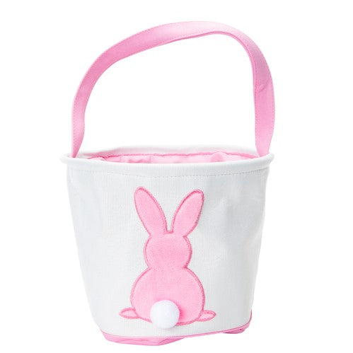 Personalized Basket (Pink) Embroidered