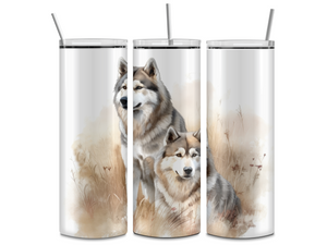 Alaskan Malamutes | Tumbler
