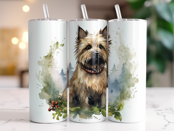 Cairn Terrier Christmas | Tumbler