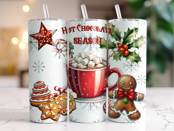 Hot Chocolate Season Red | Tumbler