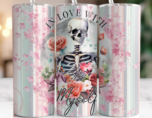 Valentine's Day Skeleton | Tumbler