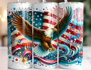 Patriotic Eagle | Tumbler
