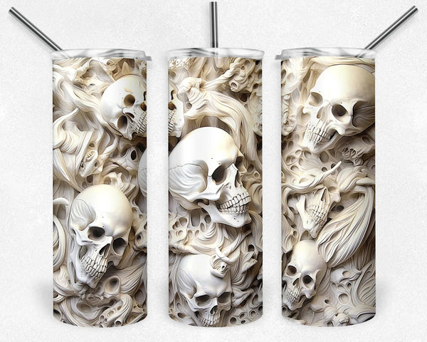 Halloween 3D Skulls | Tumbler