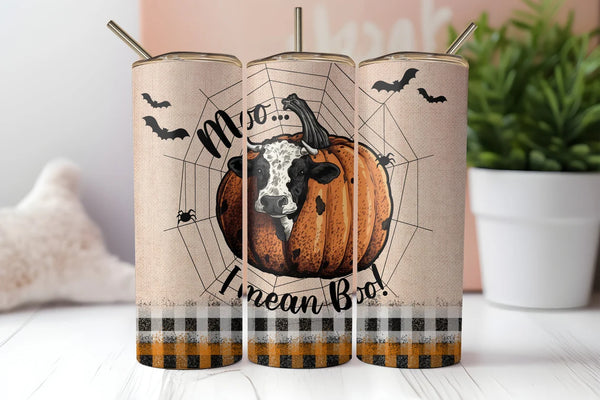Halloween Boo Cute Dairy Cow | Tumbler