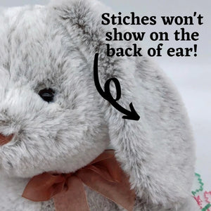 Personalized Bunny (Brown) Embroidered