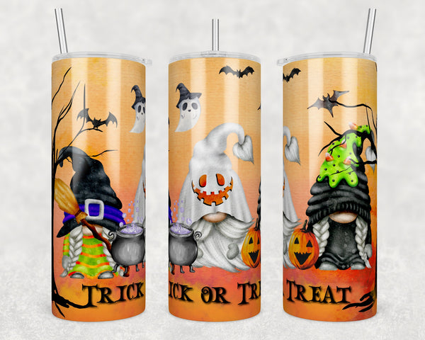 Halloween Trick or Treat Gnomes | Tumbler