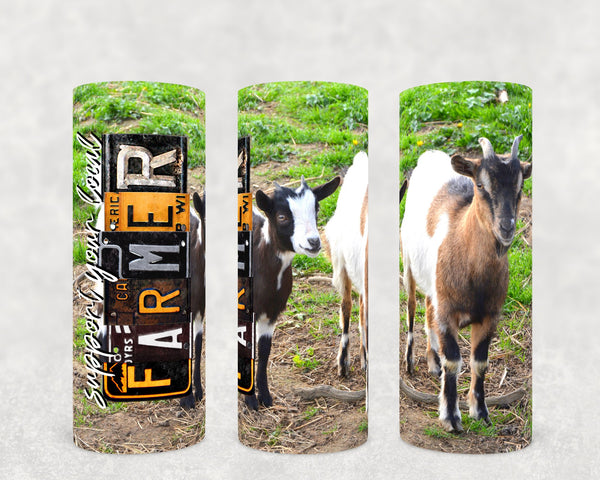 Support Your Local Farmer Goats | Tumbler