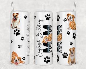 Dog English Bulldog Mom | Tumbler