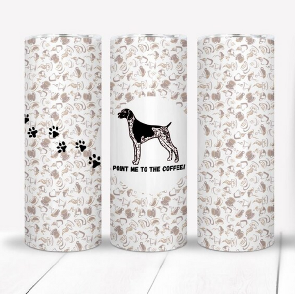 Dog German Shorthaired Pointer Coffee | Tumbler