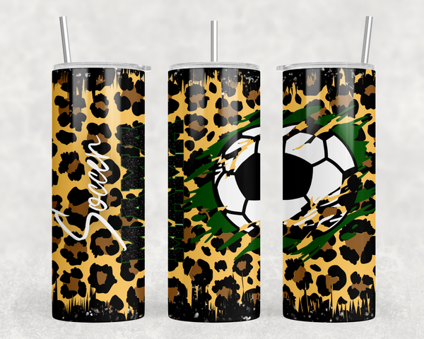 Soccer Mama Leopard | Tumbler