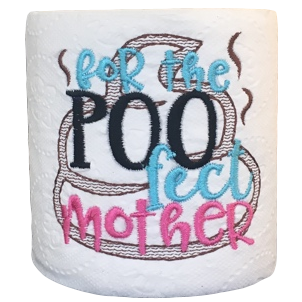 Perfect Mom | Funny Gag Gifts | Mother's Day | Embroidered Toilet Paper