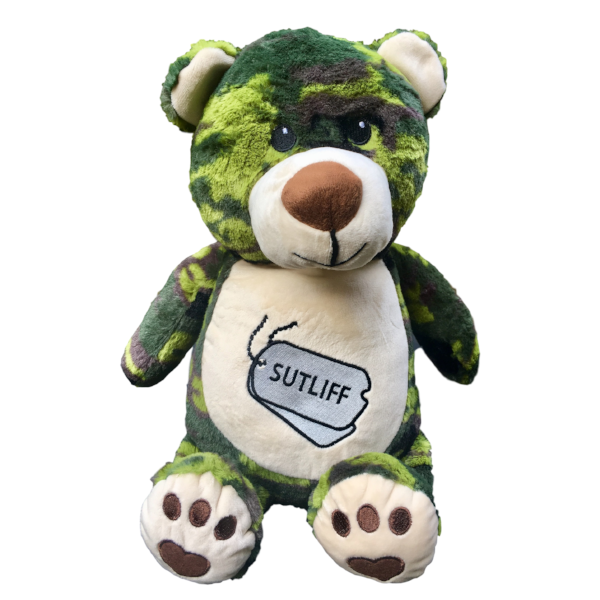 Green Camo Bear