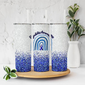 Diabetes Awareness Blue Ribbon #1 | Tumbler